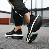 Xajzpa 2025 Fashion trend hollow breathable sports shoes comfortable wear-resistant couple running shoes lightweight sports shoes