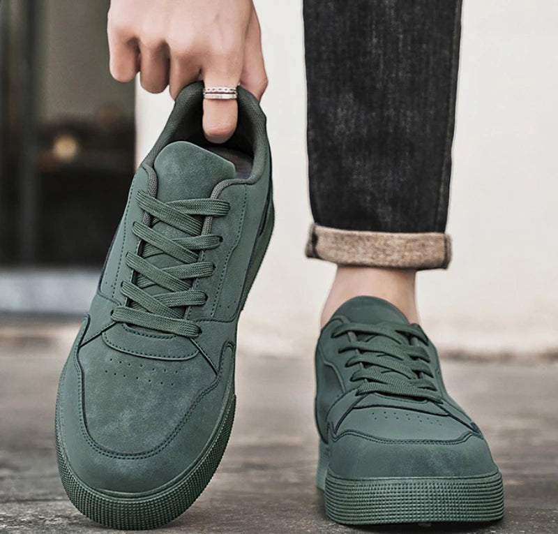 Xajzpa Men's shoes Spring  Autumn new casual sports board shoes versatile simple comfortable wear-resistant trendy shoes