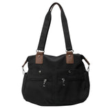 Xajzpa Multi functional Fashion Handbag Minimalist Texture Casual One Shoulder Travel Bag Sports Fitness Storage Crossbody Bag