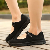 Xajzpa Classic Summer Women Casual Shoes Soft Portable Sneakers Walking Shoes Flat Soles for Women Breathable Slip on White Shoes