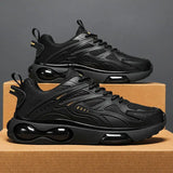 Xajzpa Black Fashion Leisure Sneakers for Men in Spring and AutumnTeenagers Mesh Breathable Anti-skid Climax Enhancing Daddy Shoes