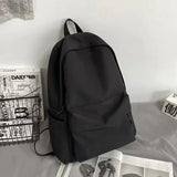 Xajzpa Black Grey White Red Versatile Backpack High Quality Large Capacity Waterproof Travel Bag Washable Nylon Computer Bag Unisex