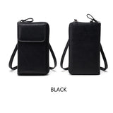 Xajzpa All-Match Zipper Shoulder Bag, Trendy Solid Color Phone Bag, Versatile Purse With Detachable Strap