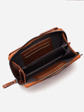 Xajzpa All-Match Zipper Shoulder Bag, Trendy Solid Color Phone Bag, Versatile Purse With Detachable Strap