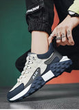 Xajzpa Men Shoes Platform Male Sneakers 2025 Summer New Vulcanized Shoes for Men Casual Running Shoes Large Hot Sapatos Masculinos