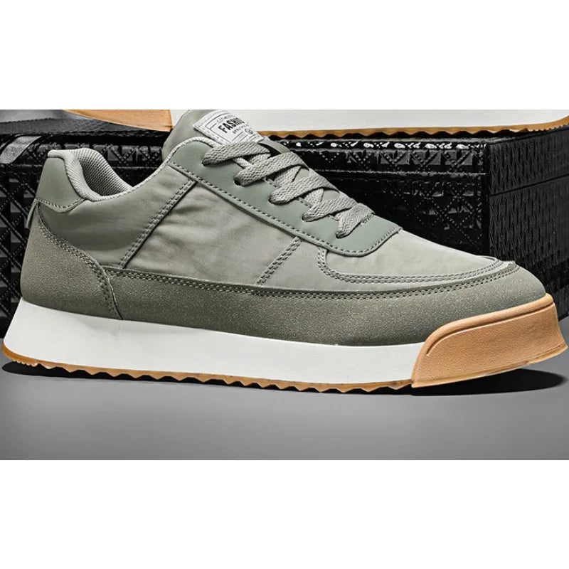 Xajzpa 2025 Summer Breathable Casual Shoes Men Harajuku Style Sneaker Fashion Yellow Men's Sneakers  Platform Walking Sports Shoes Men