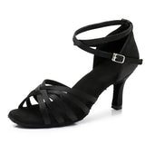 Xajzpa Women Professional Dancing Shoes Ballroom Dance Shoes Ladies Latin Dance Shoes heeled 5CM/7CM