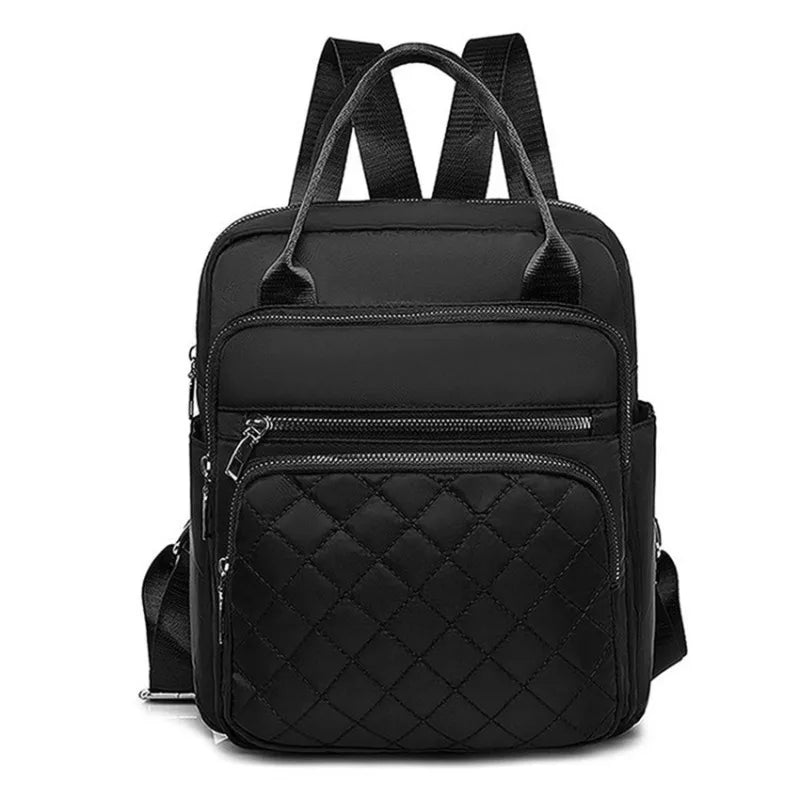 Xajzpa Large Capacity Fashion Casual Portable Backpack Daily Versatile Ladies Backpack