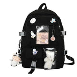 Xajzpa Girls Backpack Cute School Bags For Student Teens Girls Pockets Women Laptop Backpack Harajuku