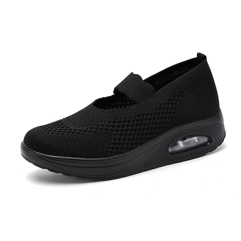 Xajzpa Summer New Comfort Casual Women's Shoes Fashion Soft Sole Breathable Hollow Out Flat Shoes for Women Zapatos De Mujer