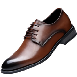 Xajzpa High Quality Handmade Oxford Dress Shoes Men Genuine Cow Leather Suit Shoes Footwear Wedding Formal Italian Shoes Hot