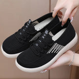 Xajzpa 2025 Summer New Women's Traditional Cloth Shoes High Elastic Knitted Casual Walking Shoes Lightweight Travel Footwea