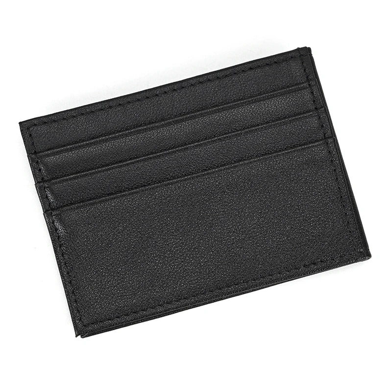 Xajzpa Casual Men's Short Wallet Genuine Leather Card Holders for Men Cowhide Credit Card Cover Wallet Slim Purse Card Case Women