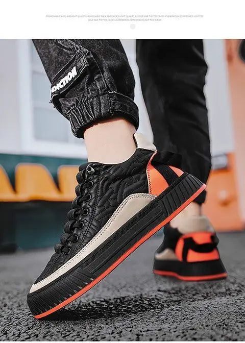 Xajzpa Autumn Men Sport Casual Shoes Fashion Design Sneakers Man Platform Comfortable Men Sport Shoes Sneakers Flat Zapatos De Hombre
