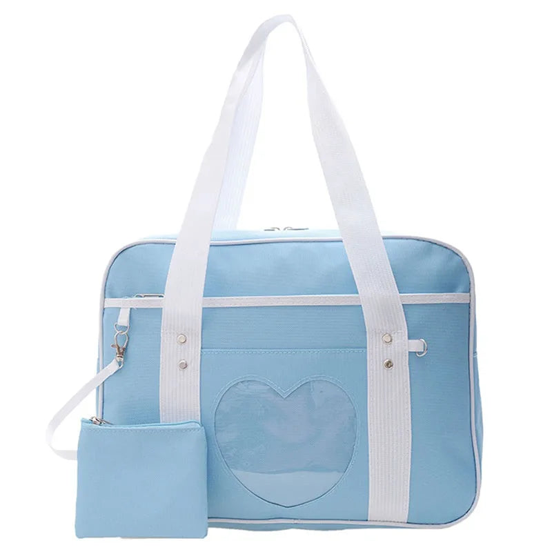 Xajzpa College Wind Bag Women Small Crossbody Bag Casual Student Girls Messenger Bags Vintage Ladies Phone Purse Handbag Shoulder Bag