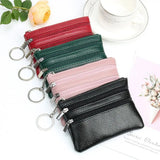 Xajzpa  Fashion Women Wallet Clutch Three Zip Female Short Small Coin Purse New Brand Design Soft Mini Card Holder Wallet Money Bag