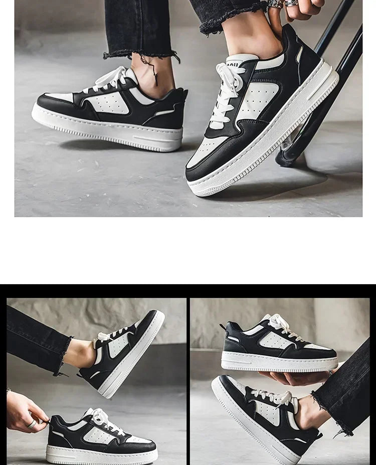 Xajzpa Summer New Men's Sports Shoes Trendy Brand Campus Sneakers Lightweight Breathable Casual Walking Shoes for Men