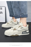 Xajzpa Mens Sneakers Spring Autumn Brand Vulcanized Shoes 2024 Fashion Thick Sole Shoes for Men Male Sport Shoes Tenis Masculino