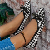 Xajzpa Fashion Rivet Pointed Toe Shallow Women Shoes Spring New PU Leather Slip on Basic Casual Flats Female Zapatos De Mujer