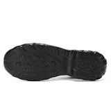 Xajzpa Women's Casual Shoes Breathable Walking Mesh Fabric Lace Up Flat Sports Shoes Women's Tenis Feminino Black Hiking Running Shoes