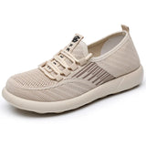 Xajzpa 2025 Summer New Women's Traditional Cloth Shoes High Elastic Knitted Casual Walking Shoes Lightweight Travel Footwea