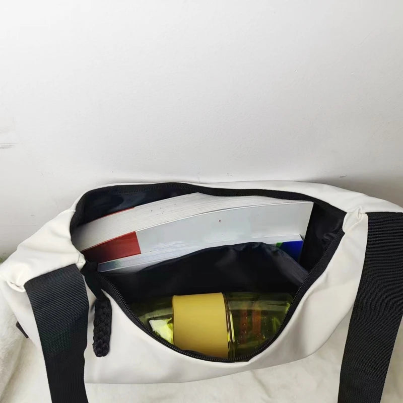 Fashionable casual men's crossbody bags trendy couplelarge capacity universal shoulder bag commuting crossbody Hobos bag