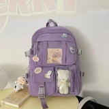 Xajzpa Girls Backpack Cute School Bags For Student Teens Girls Pockets Women Laptop Backpack Harajuku