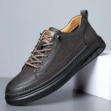 Xajzpa Truly new comfortable men's casual fashion breathable, adding high-quality sports shoes and men's brand office shoes