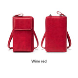 Xajzpa All-Match Zipper Shoulder Bag, Trendy Solid Color Phone Bag, Versatile Purse With Detachable Strap