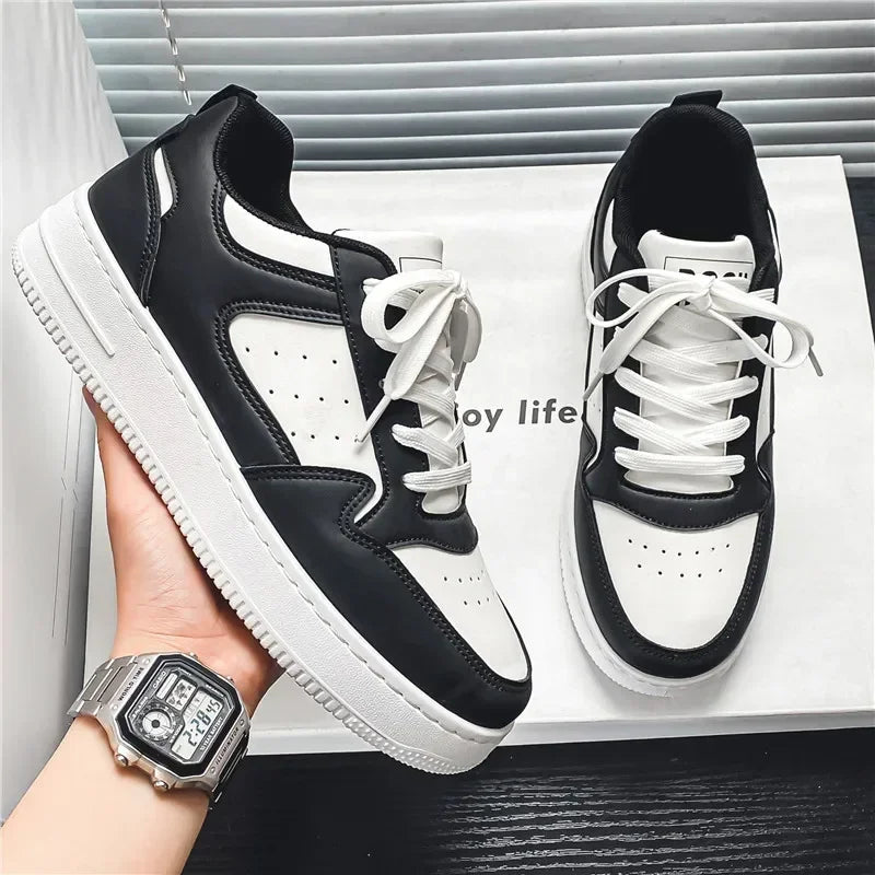 Xajzpa Summer New Men's Sports Shoes Trendy Brand Campus Sneakers Lightweight Breathable Casual Walking Shoes for Men