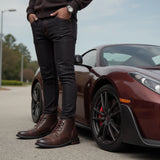 Xajzpa Size 8~13 Ankle Boots For Men Classical Men Boots Fashion Comfortable