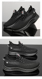 Xajzpa Men's Sneakers Classic Casual Shoes Breathable Mesh Running Sneakers Without Laces Lightweight Men Shoes 2025 Summer New