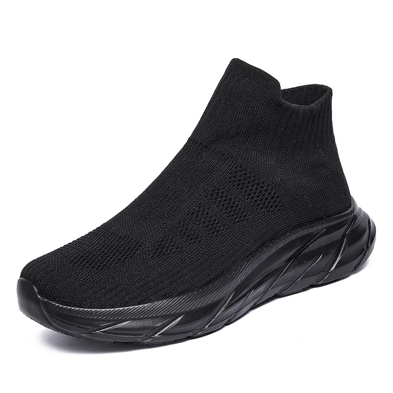 Xajzpa Shoes For Women Designer Sock Shoes Men Tenis Socks Sneakers Non-slip Thick Soled Zapatillas Breathable Female Light Luxury Shoe