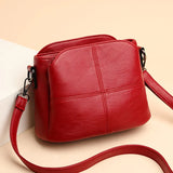 Xajzpa Women's Bags Retro Design Crossbody Bag Trend Quality PU Leather Bucket Shoulder Bags Small Handbags for Women