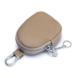 Xajzpa  New Leather Coin Purse Small Women Change Wallet Personalize Mini Key Ring Pouch earphone Storage Bag girls Gift