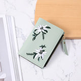Xajzpa New Fashion Women Short Wallet Coin Purse Wallets For Women Card Holder Small Ladies Wallet Female Hasp Clutch Handbags bolsa