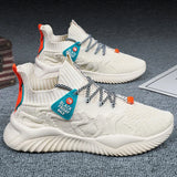 Xajzpa Men's Fashion Trend New Korean Casual Shoes Breathable Sports Travel Shoes Spring and Autumn Plus Size Walking and Running