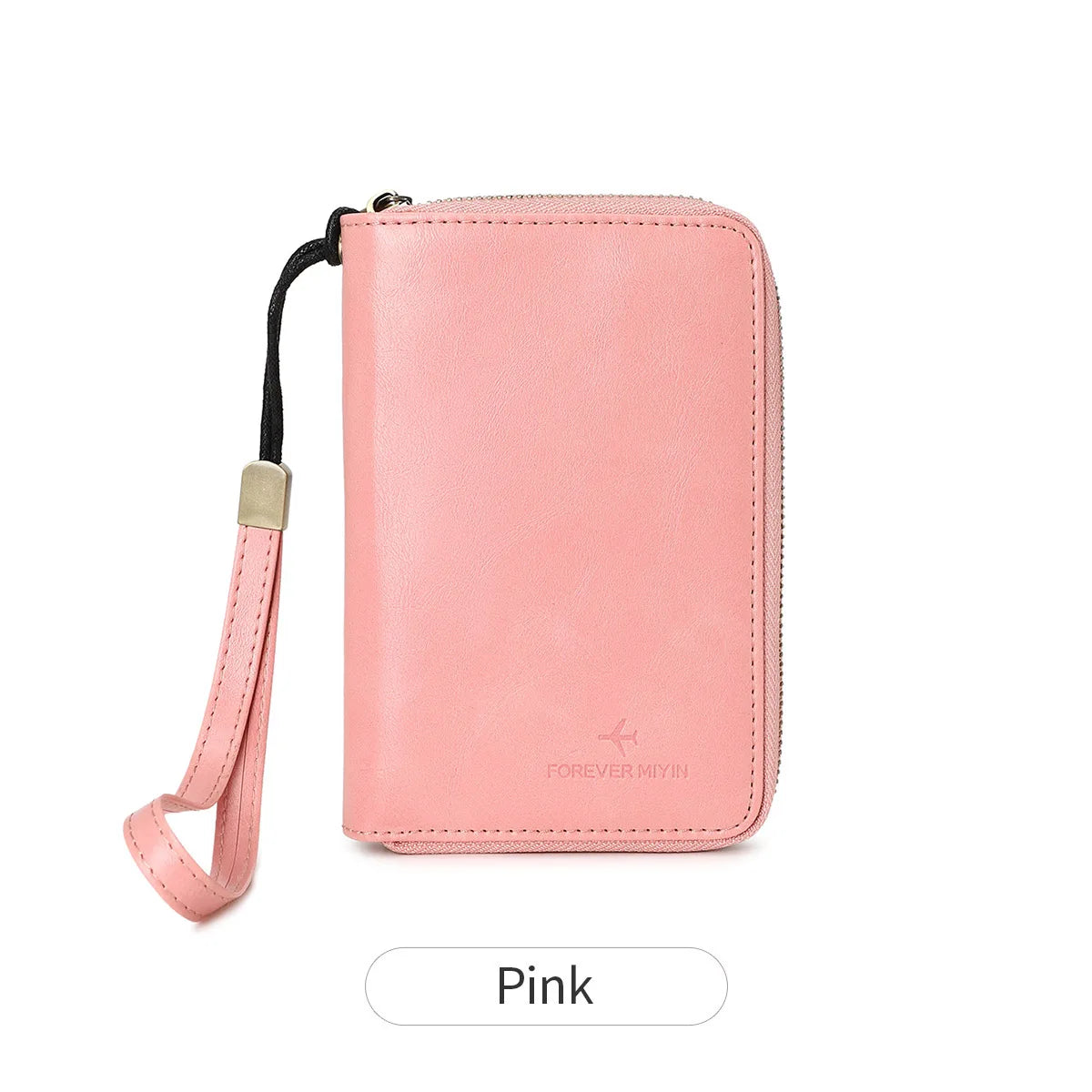Xajzpa RFID Retro Business Passport Clip Fashionable Multi Functional PU Leather Travel Accessories Passport Clip Wallet for Men and Women