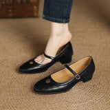 Xajzpa Korean Shoes Large Size Women Casual Female Sneakers Low Heels Shallow Mouth Flats Round Toe 2025 Big Size Summer Dress On Heels