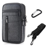 Xajzpa Waterproof Women Waist Bag Purse Double Layer Outdoor Tactical Waist Fanny Pack with Belt Men Phone Pouch Unisex Purses