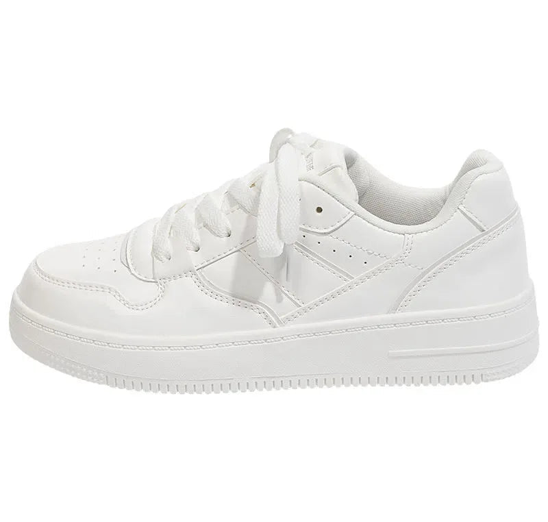Xajzpa Women's autumn new campus style flat bottomed board shoes casual sports simple comfortable lightweight women's shoes