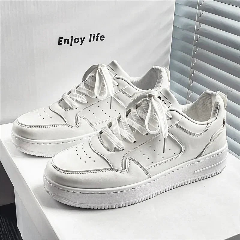 Xajzpa Summer New Men's Sports Shoes Trendy Brand Campus Sneakers Lightweight Breathable Casual Walking Shoes for Men