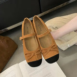 Xajzpa  Women's Shoes Platform Square Toe Casual Female Sneakers Genuine Leather Bow-Knot Flats Clogs Cross Moccasins New