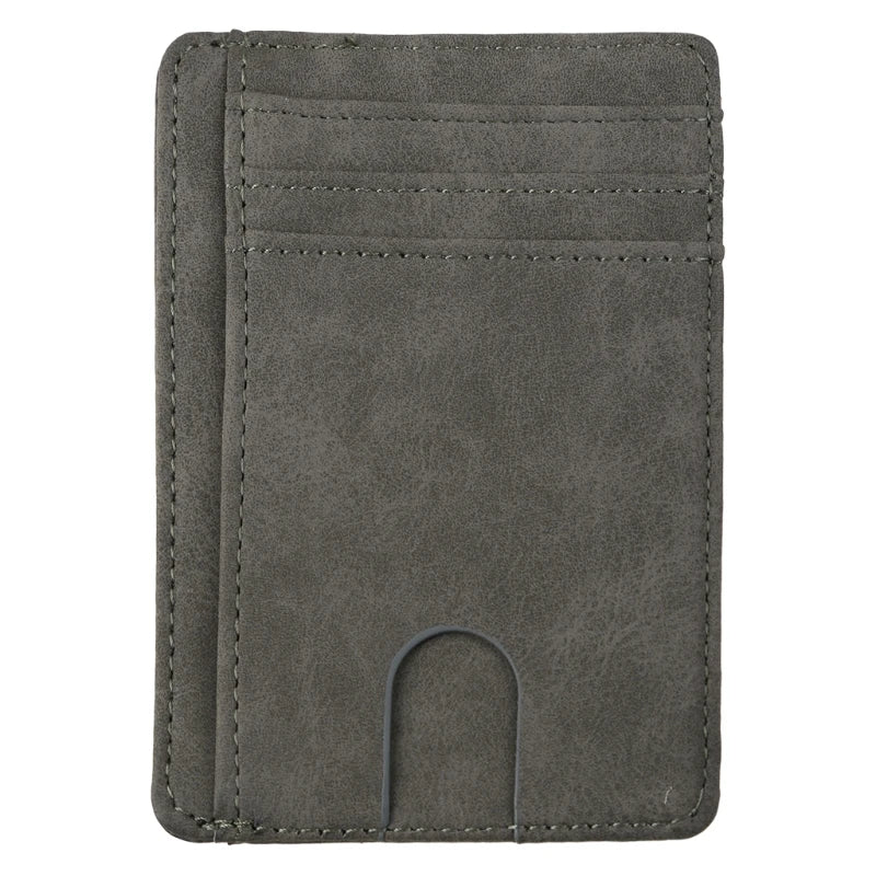 Xajzpa RFID Blocking Wallet Business Card Cover for Case Super Thin Men Leather Credit Card Holder