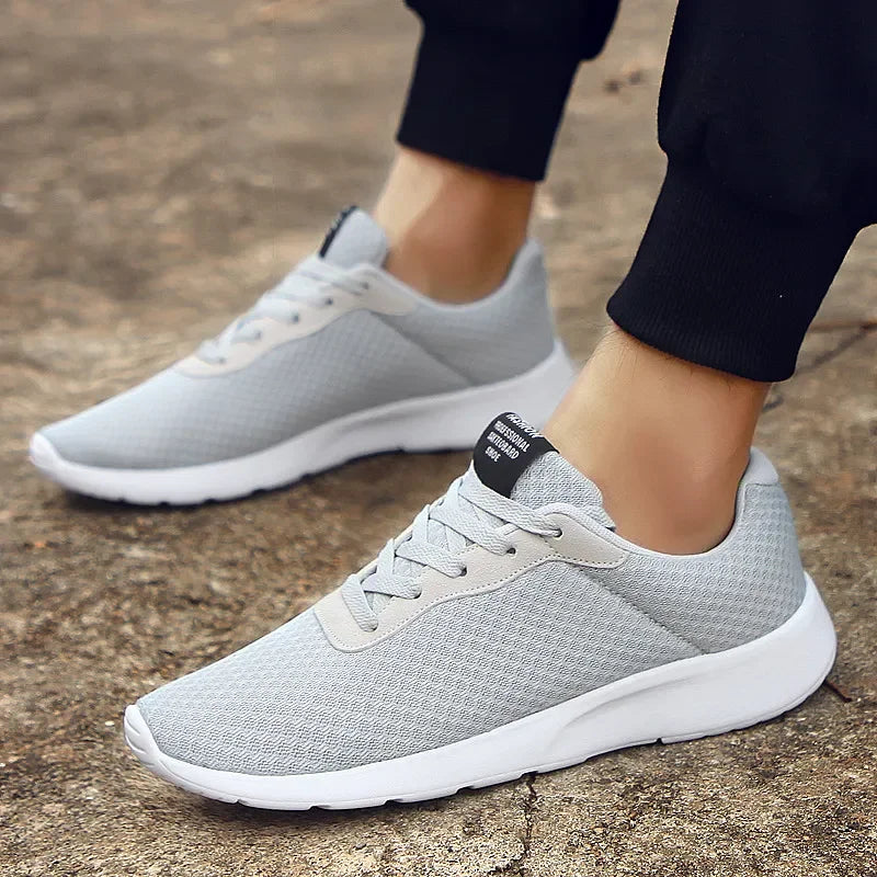 Xajzpa Men's Black Walking Shoes Are Lightweight, Breathable, Non Slip, Casual Hiking Sports Shoes for Women's Tennis Sizes 36-48