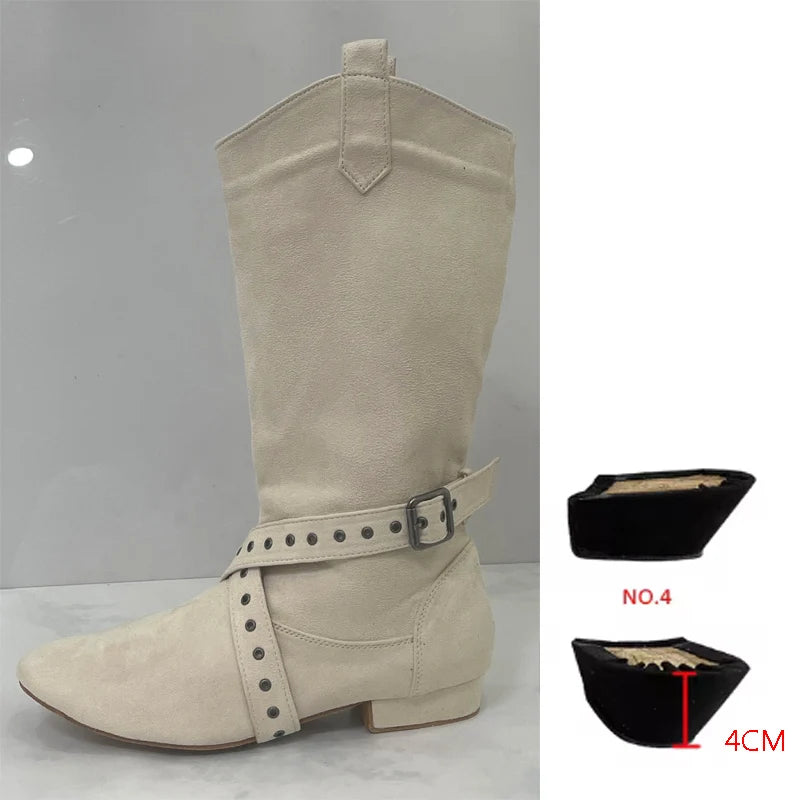 Xajzpa Customized high heels dance boots purple dance practice boots half boots