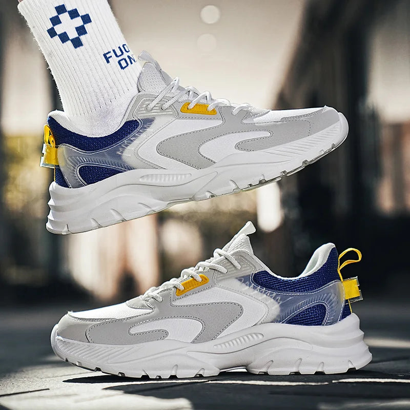 Xajzpa Lightweight Work Safety Shoes Men New Comfortable Breathable Protective Sneakers Outdoor Fashion Running Sport Casual Shoes