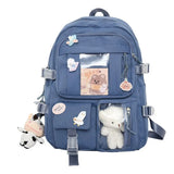Xajzpa Girls Backpack Cute School Bags For Student Teens Girls Pockets Women Laptop Backpack Harajuku