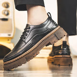 Xajzpa The best-selling high-quality casual men's shoes, genuine casual shoes, comfortable lining, fashionable men's shoes