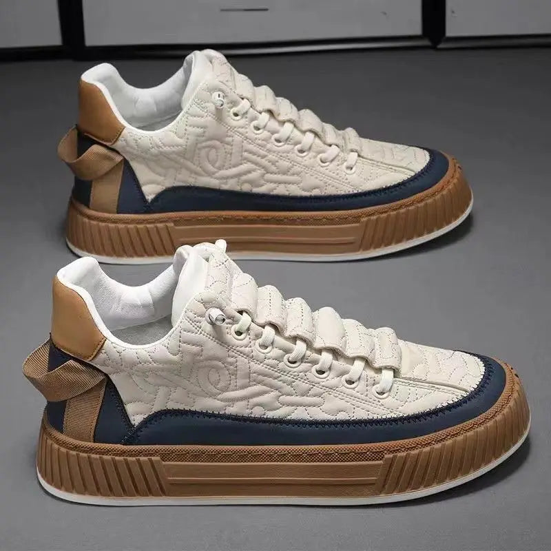 Xajzpa Autumn Men Sport Casual Shoes Fashion Design Sneakers Man Platform Comfortable Men Sport Shoes Sneakers Flat Zapatos De Hombre